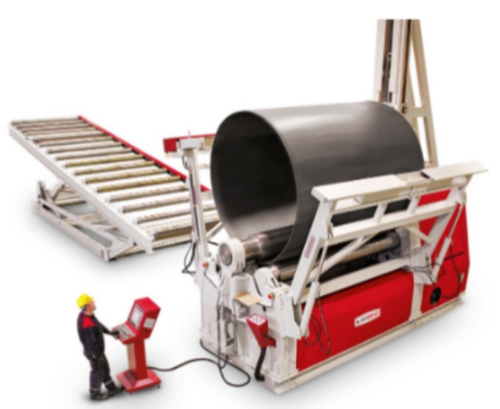 72" x 5/16" Akyapak #AHS-20/06, 4-rolls plate roll, digital display, 2-speed Control, #3684 - Image 1
