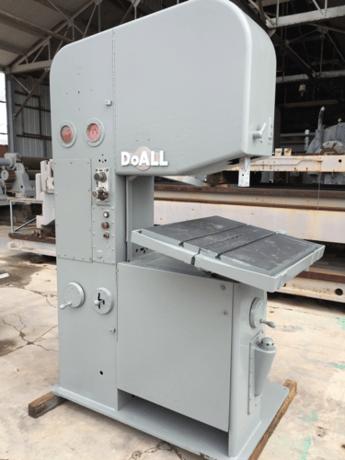 26" DoAll #2612, vertical band saw, power feed table - Image 1