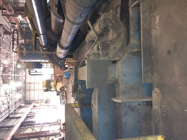 12000 Ton, Loewy extrusion press w/piercing mandrel for producing hollow products such as heavy wall pipe - Image 2