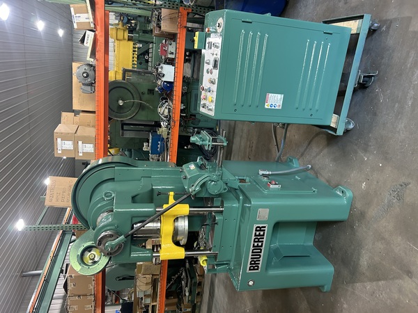 30 Ton, Bruderer #BSTA30, 3-post hi-speed press, .37" -1.57" stroke, air clutch & brake - Image 1