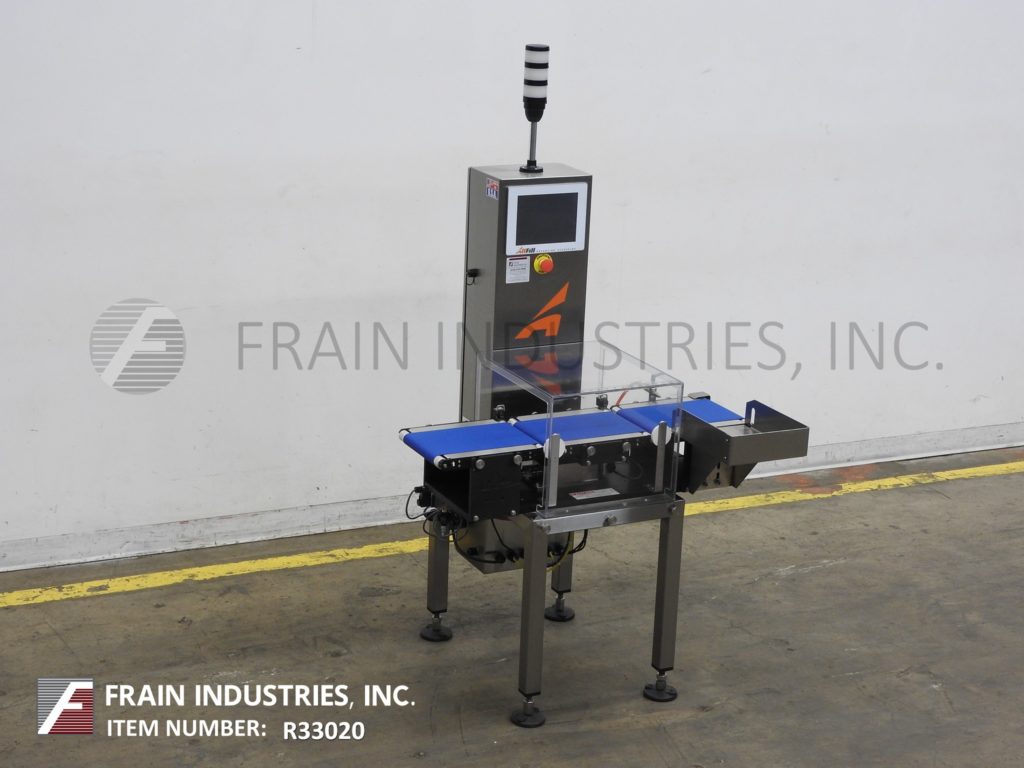 All-Fill Alpha #PW12, Stainless Steel, checkweigher, digital strain gage load cell, push button operator - Image 5