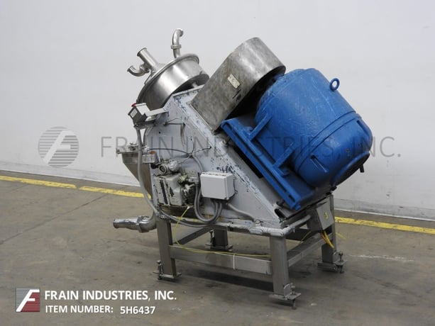 Rietz #RA3-12-K122, versatile, variable speed 45 degree angle disintegrator, 24" OD reduction chamber, (5) - Image 5