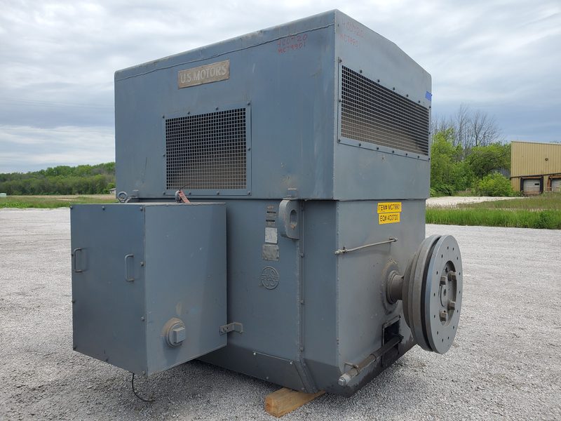 500 HP 505 RPM U.S. Motors, Frame 7007S, weather protected enclosure type 2, BB, rebuilt, 4160 Volts - Image 5