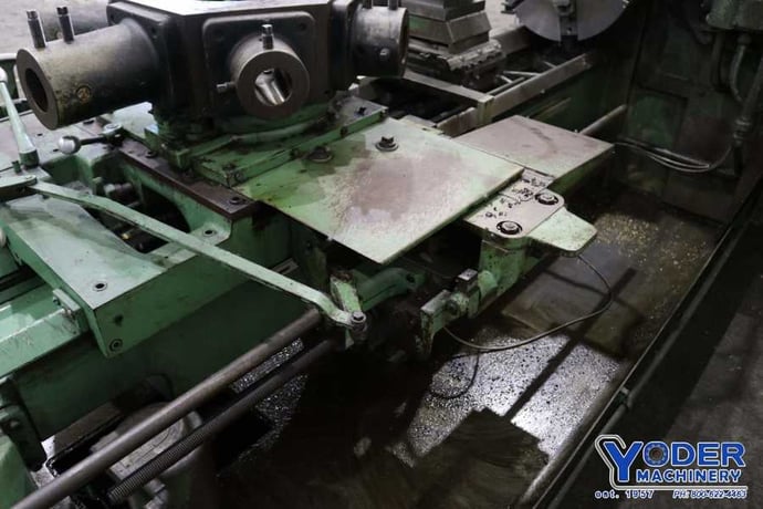 No. 3A Warner & Swasey, M3500 square head, 3-jaw 21" chuck, 40 HP, 3-Axis digital read out, #73068 - Image 5