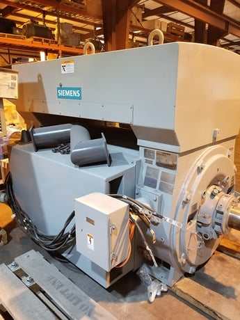 1500 HP 1772 RPM Siemens, Frame 6813Z, weather protected enclosure type 2, sleeve bearing, 4000 Volts - Image 3
