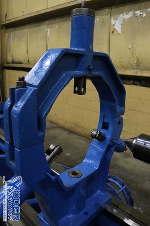 40"/50" x 192" Micm engine lathe, 22" swing over cross slide, 4-jaw 32" chuck, 3" spindle hole, taper - Image 6