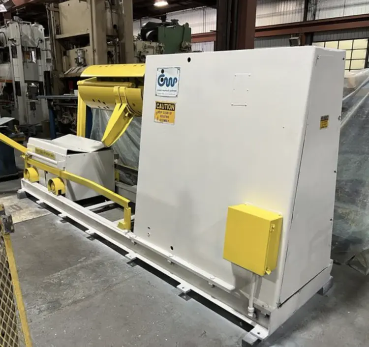 36" x .048" CWP #HD36SEF4, 20000 lb. reel, coil car, servo feed & shear & straightener - Image 2