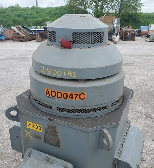 250 HP 700 RPM Teco, Frame DP5808, thrust bearing P base rblt, 4160 Volts - Image 1