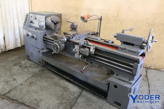 17"/26" x 60" Shen Yang #CA6240, gap bed engine lathe, inch/metric, 3-jaw 12" chuck, 4-way rapid traverse - Image 4