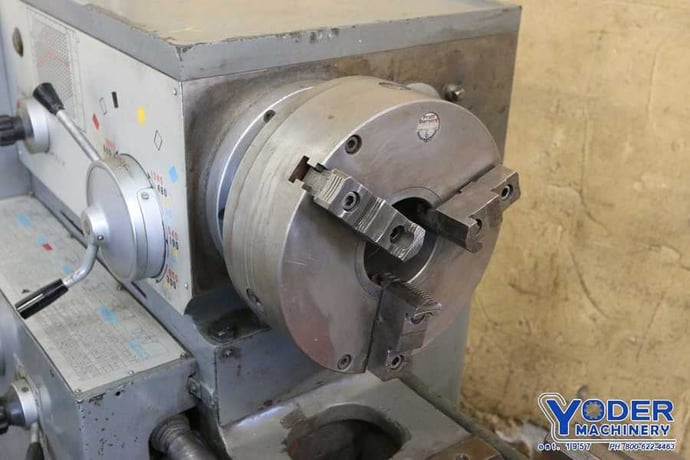 17"/26" x 60" Shen Yang #CA6240, gap bed engine lathe, inch/metric, 3-jaw 12" chuck, 4-way rapid traverse - Image 8