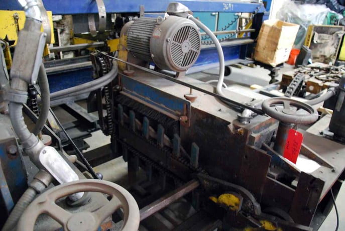 Buckeye / Loopco brush deburring machine, 2" OD x 144" max., #3692 - Image 3