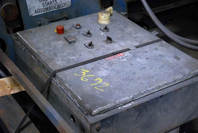 Buckeye / Loopco brush deburring machine, 2" OD x 144" max., #3692 - Image 7