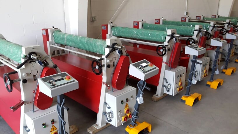 4' x 1/8" Akyapak #AS90-12/2.5, plate roll, digital display, induction hardend rolls - Image 2