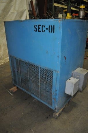 Compressed Air International, air dryer, R-22 refrigerant, 72" LR x 48" front back x 72" T - Image 4