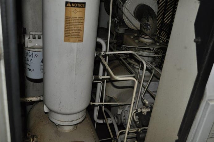 75 HP Gardner Denver #EBM99F43, air cooled, Electra Saver II, 100 psig, 2000 - Image 3