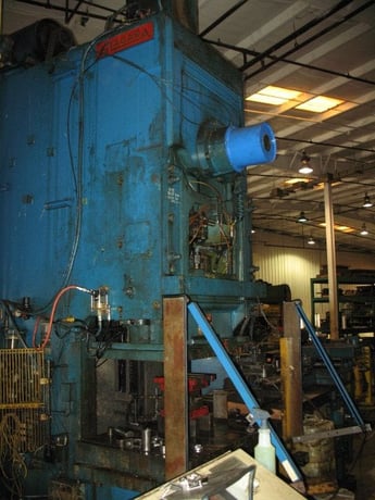 150 Ton, Niagara #E-150, OBS press, 6" stroke, 20.5"Shut Height, 6" adj., 35 SPM, 50" x30"bed, 1980 - Image 3