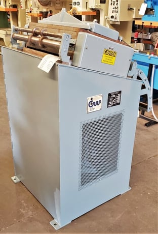 24" x .067" CWP #24B, straightener, 12-roll, 2" dia. x 24" straight rolls, reconditioned, under power, 1998 - Image 3
