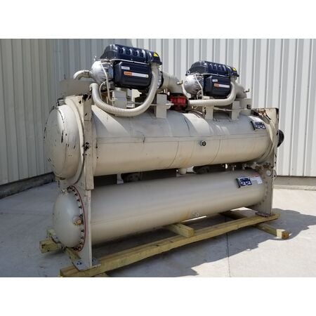 250 Ton, Daikin-McQuay #WMC250DSC-ER10, centrifugal magnetic brg water chiller, #17717 - Image 4