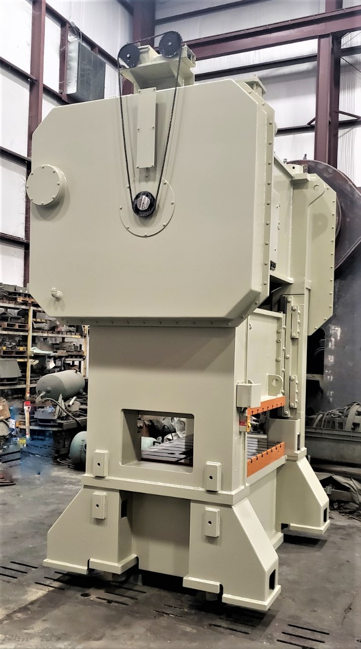 200 Ton, Blow #SC2-200-60-36, 5" stroke, 16" Shut Height, 6" adj, 60" x36" bed, 30-90 SPM, air clutch & - Image 4