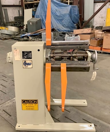 4000 lb. CWP / Egan #3R18/SMX18H, 18" W, 60" OD, 13"-17" ID,.187" T, servo feedline, 1982 - Image 5
