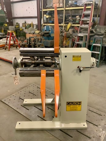 4000 lb. CWP / Egan #3R18/SMX18H, 18" W, 60" OD, 13"-17" ID,.187" T, servo feedline, 1982 - Image 6
