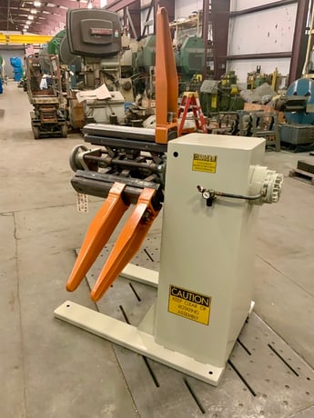 4000 lb. CWP / Egan #3R18/SMX18H, 18" W, 60" OD, 13"-17" ID,.187" T, servo feedline, 1982 - Image 7