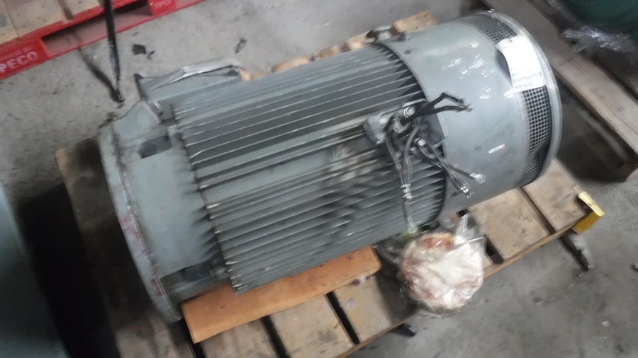60 HP 1800 RPM General Electric, Frame K364TP16, TEFC BB, 230/460 Volts - Image 4