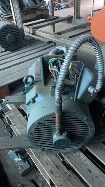 30 HP 1775 RPM Reliance, Frame L2564, TEAO-blower cooled, class H, 460 V.(2 available) - Image 2