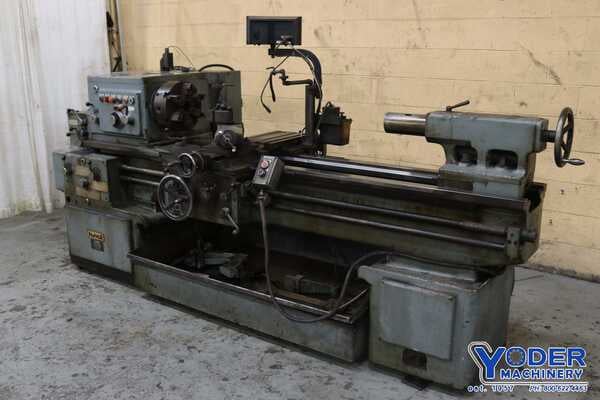 20" x 62" HMT #A24UP/1500, engine lathe,,AcuRite 2-Axis digital read out, inch/metric, 6-jaw 12" chuck, #73210 - Image 1