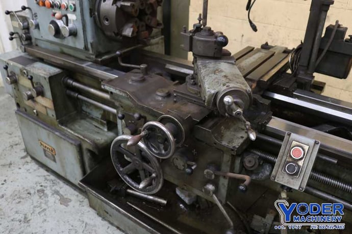 20" x 62" HMT #A24UP/1500, engine lathe,,AcuRite 2-Axis digital read out, inch/metric, 6-jaw 12" chuck, #73210 - Image 6