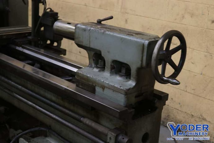 20" x 62" HMT #A24UP/1500, engine lathe,,AcuRite 2-Axis digital read out, inch/metric, 6-jaw 12" chuck, #73210 - Image 8