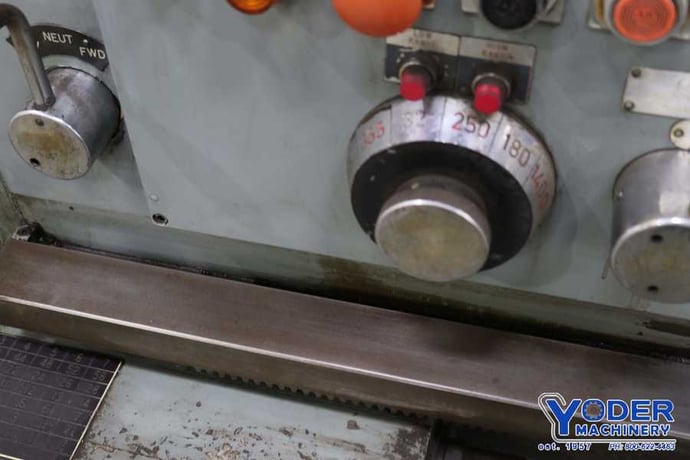 20" x 62" HMT #A24UP/1500, engine lathe,,AcuRite 2-Axis digital read out, inch/metric, 6-jaw 12" chuck, #73210 - Image 9
