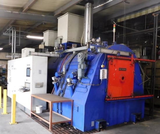 36" width x 48" D x 32" H Seco Warwick, vacuum carburizing furnace w/quench, gas fired, 2300°F - Image 1