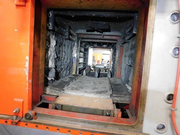 36" width x 48" D x 32" H Seco Warwick, vacuum carburizing furnace w/quench, gas fired, 2300°F - Image 5