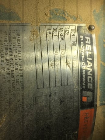 20 HP Reeves, variable speed drive, gear reduction output, 1.2:1 ratio, 230/460 Volts - Image 5