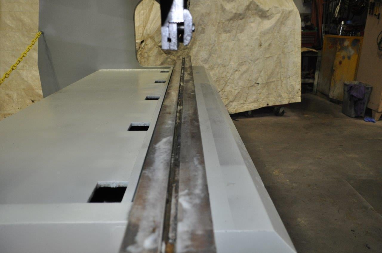 110 Ton, Guifil #PE25-100, hydraulic press brake, 8' overall, 80" between housing, 18" stroke, 1988 - Image 2