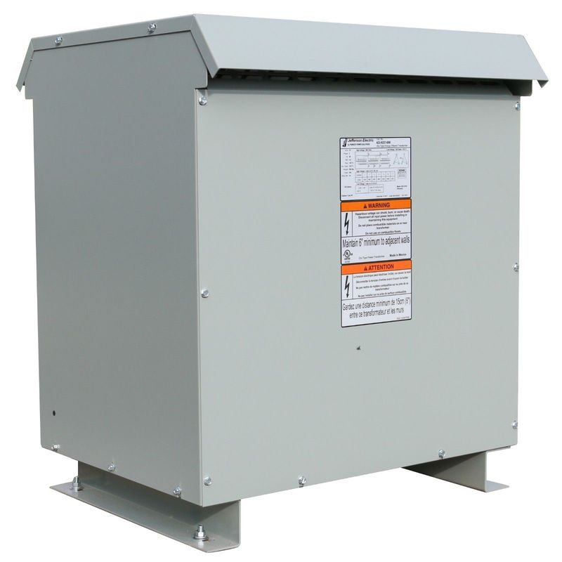 500 KVA 480 Delta Primary, 208Y/120 Secondary, Jefferson, dry, warranty, new, free shipping - Image 1