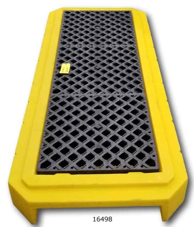 83" x 34-1/2" x 8-3/4", ultratech #p4 ne, with no drain, 4500 lb. load capacity, 2-way forklift acess, like - Image 1