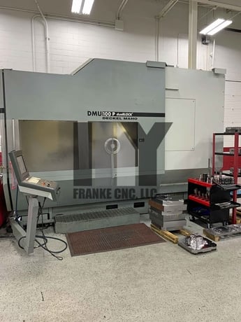 DMG, Mori Deckel Maho #DMU-100P-DuoBlock, 40 automatic tool changer, 39.4" X, 39.4" Y, 39.4" Z, 18000 RPM - Image 2