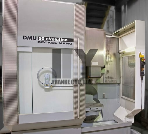 DMG, Mori Deckel Maho #DMU-50-eVolution, 32 automatic tool changer, 19.7" X, 16.5" Y, 15" Z, 18000 RPM, 2001 - Image 3