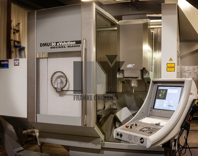 DMG, Deckel Maho #DMU-50-eVolution, 60 automatic tool changer, 19.7" X, 16.5" Y, 15" Z, 18000 RPM, Millplus - Image 1