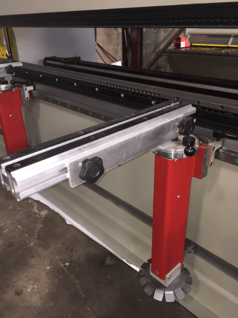 250 Ton, Accurpress #425012, hydraulic, 12' overall, 126" between housing, 12" stroke, Vision P12 CNC, new in - Image 10