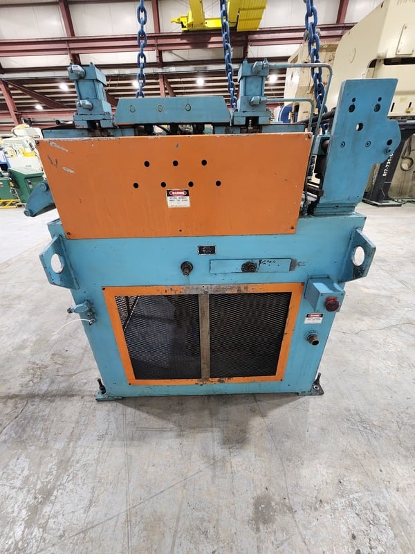 36" x .082" Perfecto #500-36, servo feed line, 10000 lbs., (7) 5" dia. roll, 2007, #11006 - Image 8