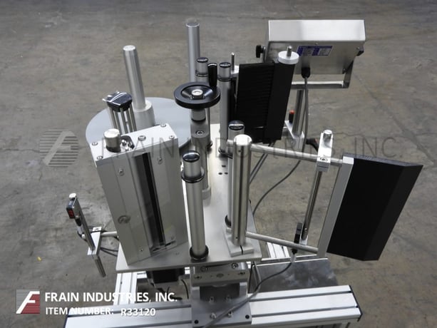 Tronics #S1000, pressure sensitive, modular design, roll up to conveyor, spot or wrap labeler, with tool-less - Image 2