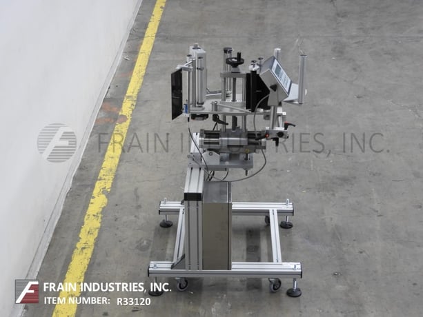 Tronics #S1000, pressure sensitive, modular design, roll up to conveyor, spot or wrap labeler, with tool-less - Image 3