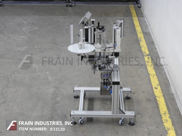 Tronics #S1000, pressure sensitive, modular design, roll up to conveyor, spot or wrap labeler, with tool-less - Image 4