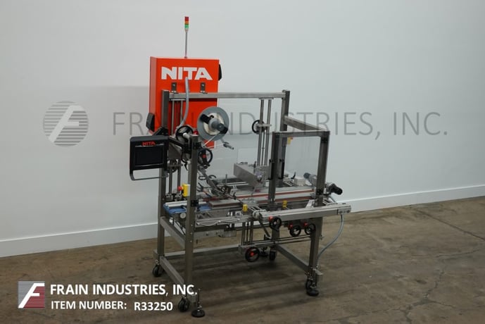 Nita #Joust-SSK 360, pressure sensitive, 360 degree label applicator, with servo dual side belt product - Image 1