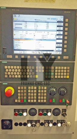 Spinner #TTC300-52, CNC lathe, 2-spindle, Siemens 840DE Ctrrl, 12/16 position turret, 2012 - Image 4