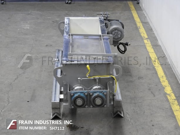 32 cu.ft. Hayes & Stolz, poly double paddle mixer, lift up cover, double paddles with dual 4" diameter shafts - Image 4