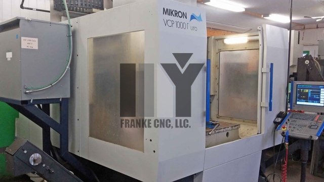 Mikron #GFMS-VCP-1000 DURO, 30 automatic tool changer, 39.4" X, 25.6" Y, 19.7" Z, 20000 RPM, 3-Axis, 2003 - Image 3